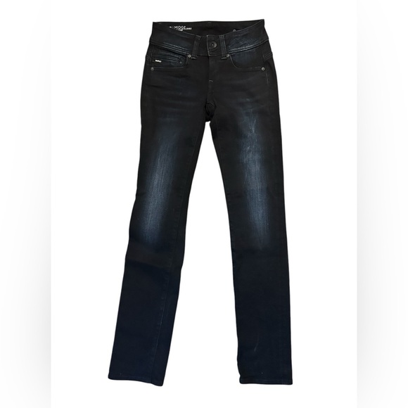 G-Star Raw MIDGE SADDLE STRAIGHT JEANS Size 24 - Picture 1 of 7